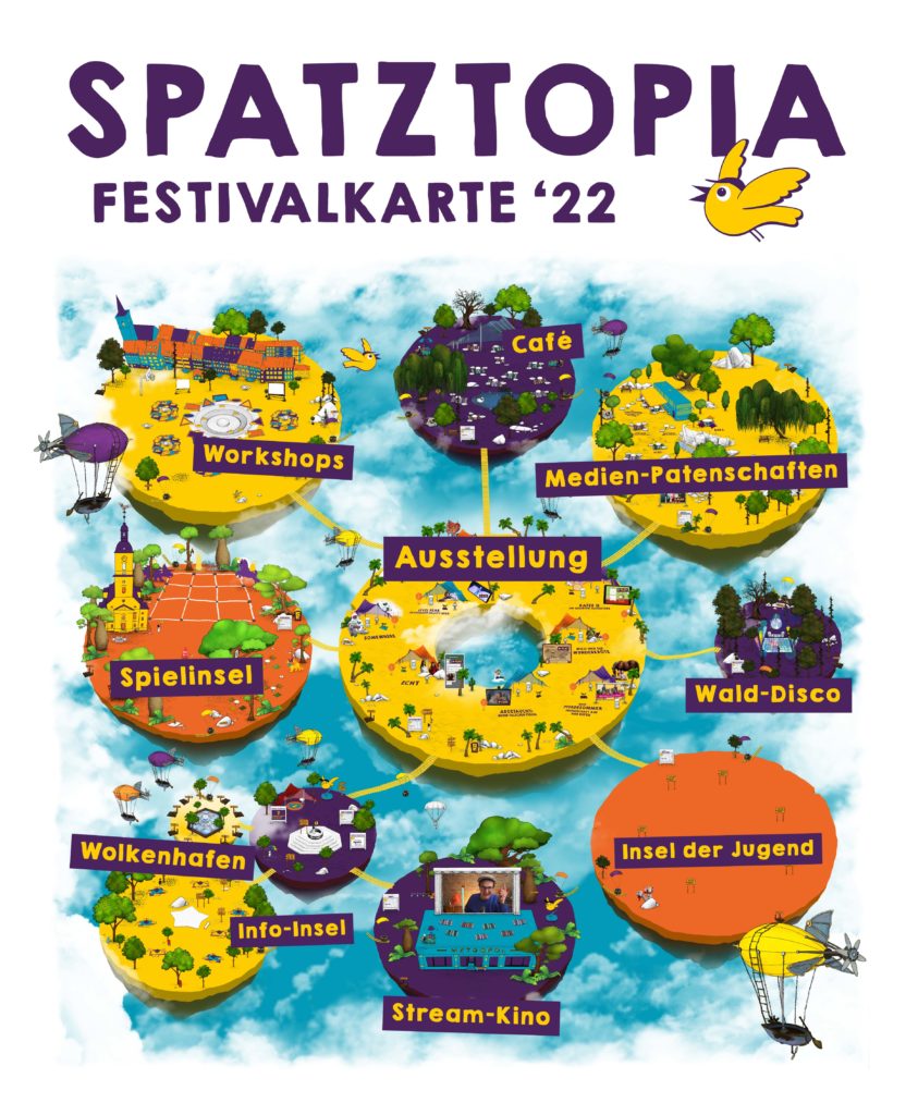 SpatzTopia Festivalkarte 2022