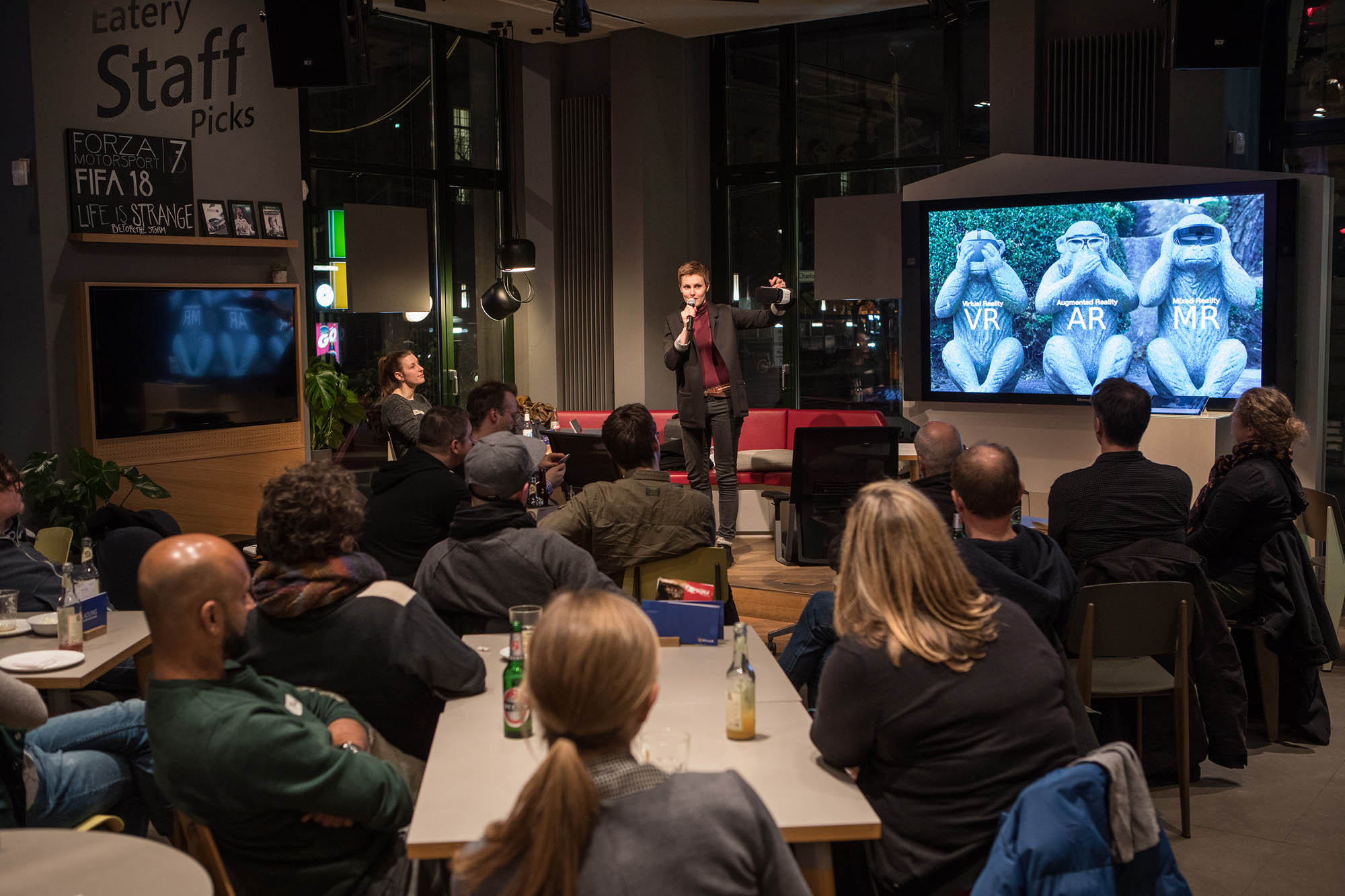 StoryFusionBerlin MeetUp. Foto: Julian van Dieken