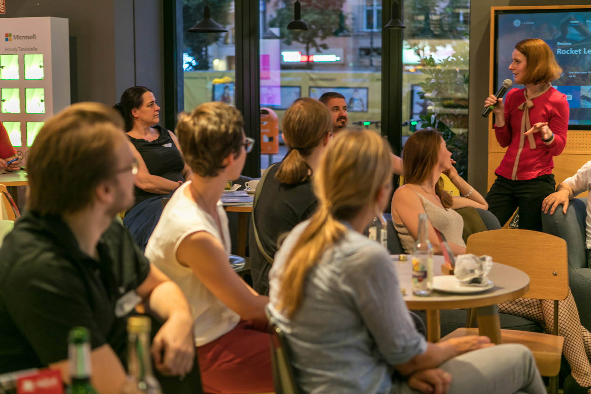 StoryFusionBerlin MeetUp. Foto: Julian van Dieken